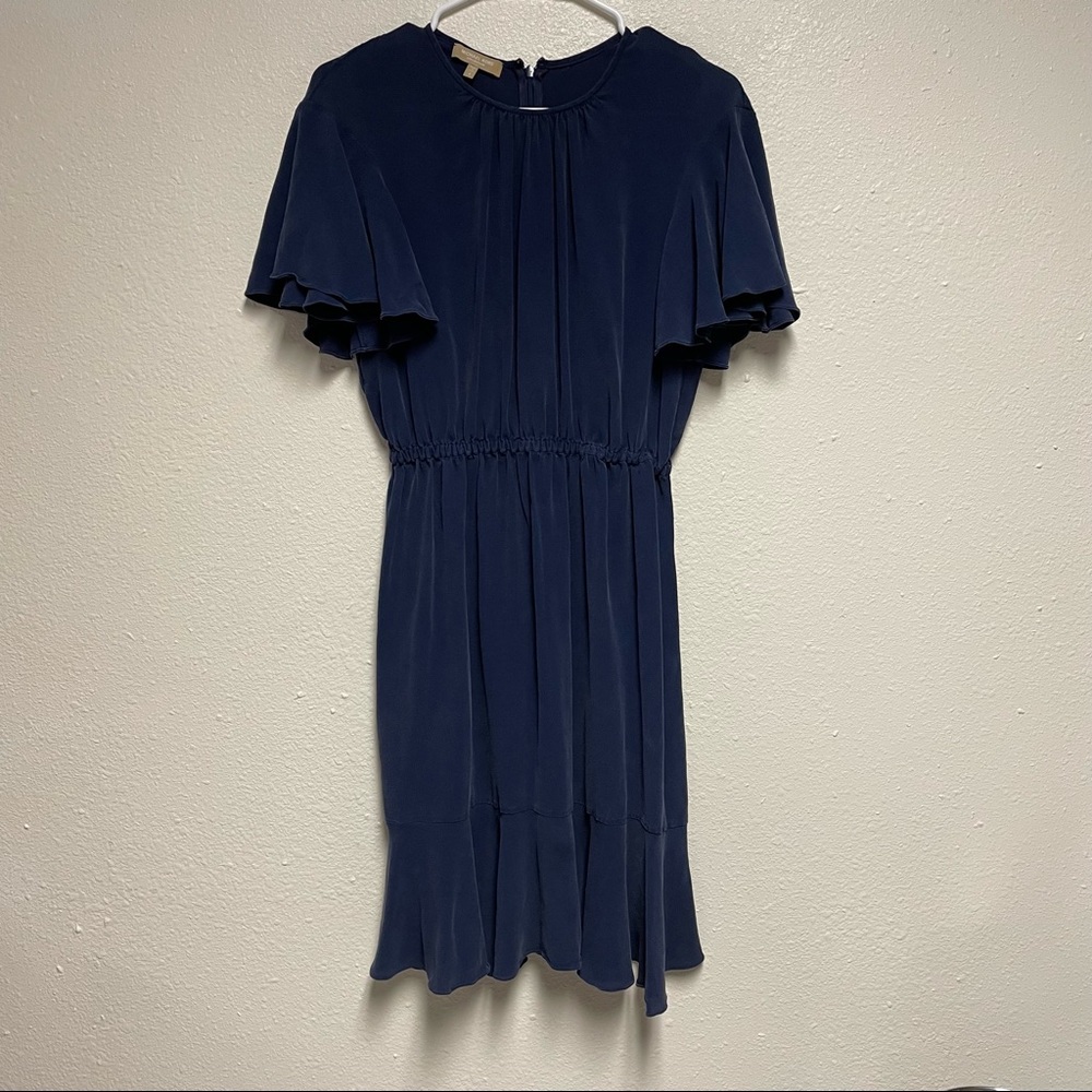 Michael Kors Collection 100% silk navy dress - Picture 1 of 11